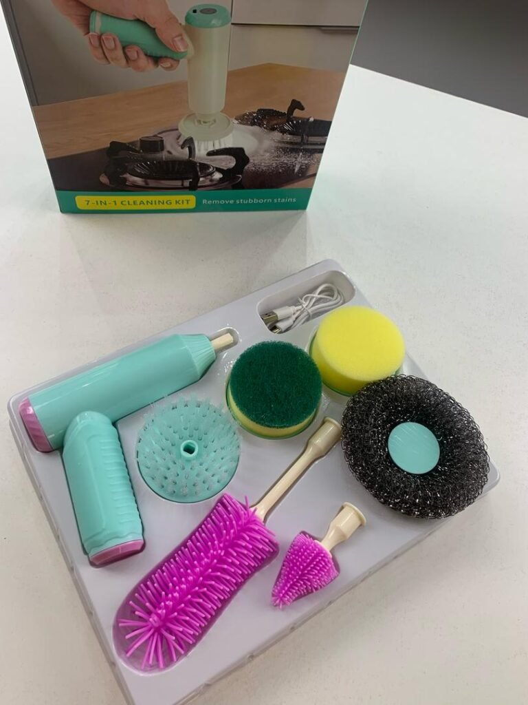 Brosse de Nettoyage Électrique Sans Fil Apmemiss – Nettoyage Profond, Rapide & Sans Effort