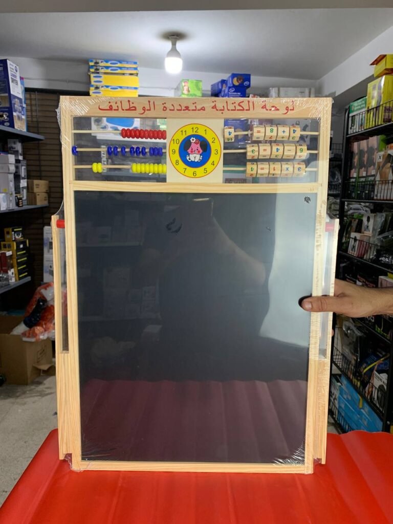 Tableau Éducatif Magnétique Double Face pour Enfants