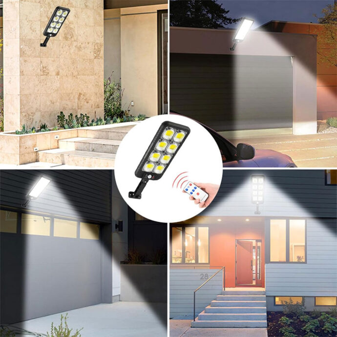 ⁦Lampadaire Solaire Intelligent – Éclairage puissant et écologique⁩ - الصورة ⁦4⁩