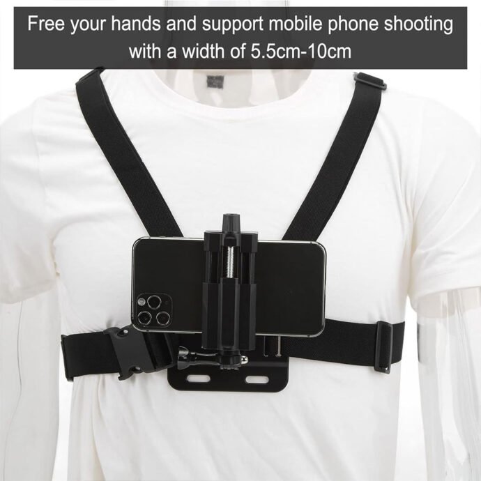 ⁦Harnais de fixation de poitrine pour téléphone portable⁩ - الصورة ⁦4⁩