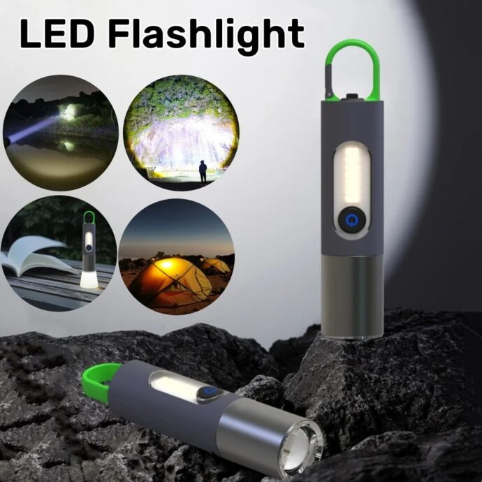 ⁦Lampe de Poche LED Rechargeable⁩ - الصورة ⁦2⁩