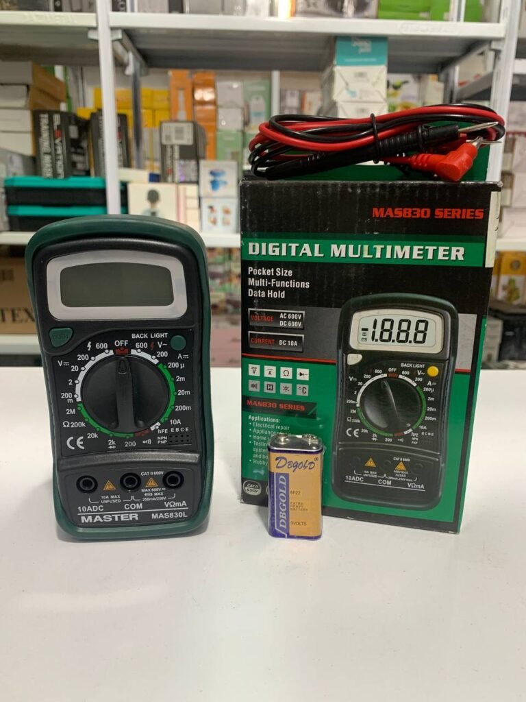 Multimètre Numérique de Poche MASTECH MAS830L