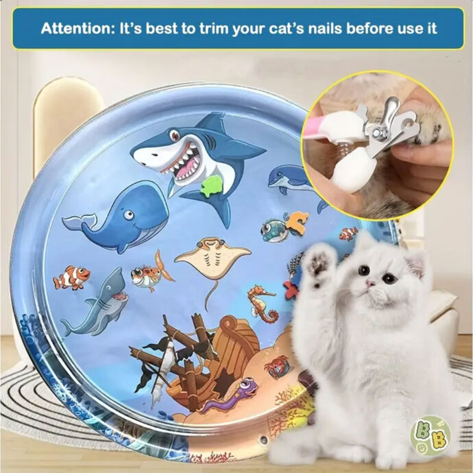 ⁦Tapis de Jeu Aquatique pour bébé et Chat⁩ - الصورة ⁦3⁩