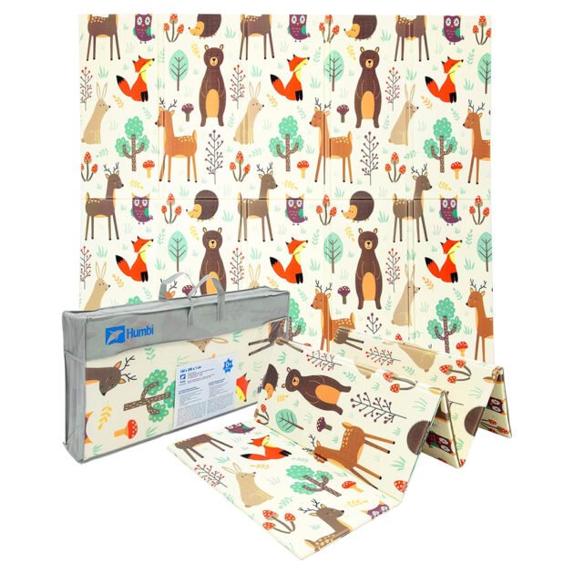 Tapis de Jeu Bébé Pliable en Mousse XPE – Double Face et Imperméable