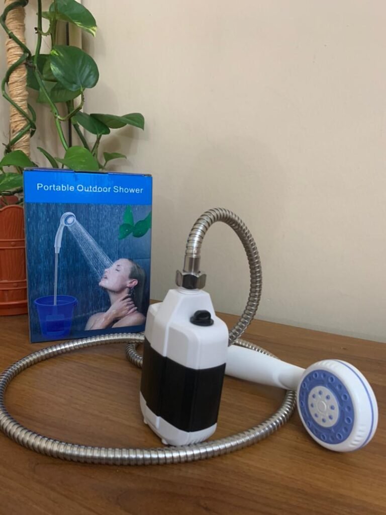 Douche Portable Rechargeable USB avec Buse Multifonction