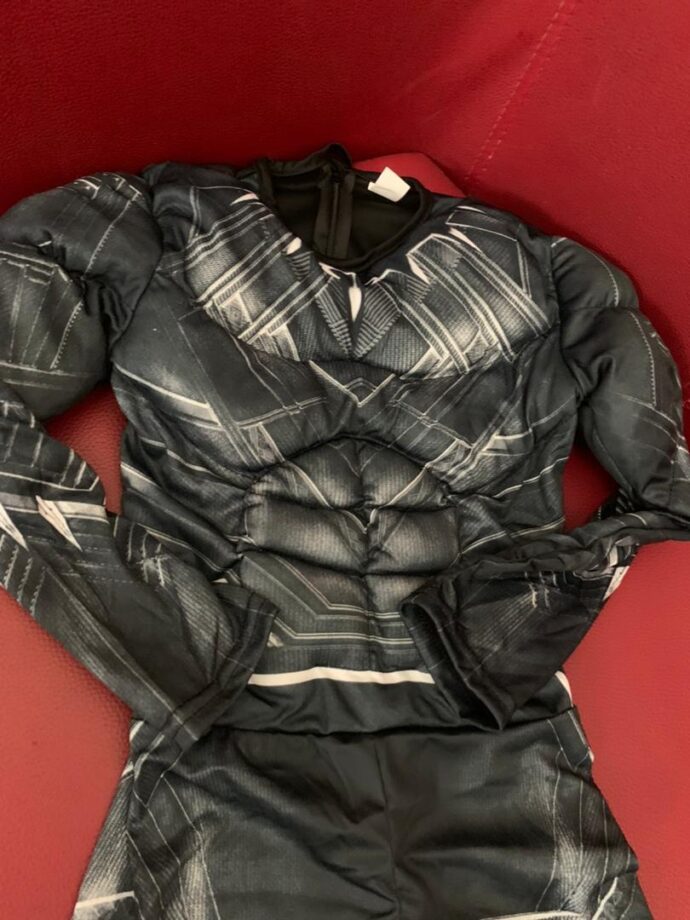 ⁦Tenue de Déguisement Black Panther pour Enfants⁩ - الصورة ⁦3⁩
