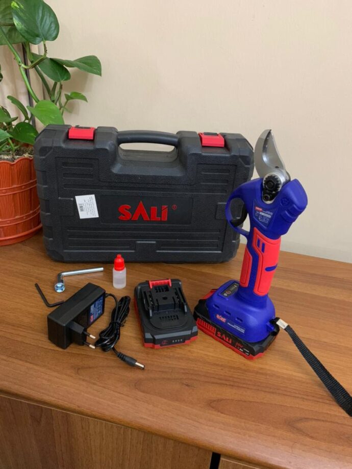 ⁦SALI Sécateur électrique 25 V avec 2 Batteries⁩ - الصورة ⁦5⁩