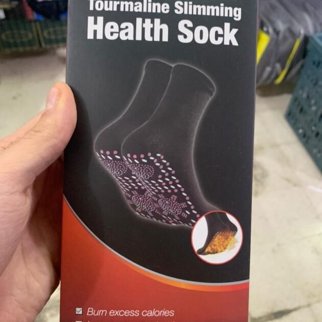 Chaussette de Santé Amincissante en Tourmaline Thermique