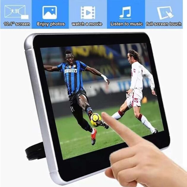 Écran Appuie-Tête HD 1080P - Bluetooth & Radio FM