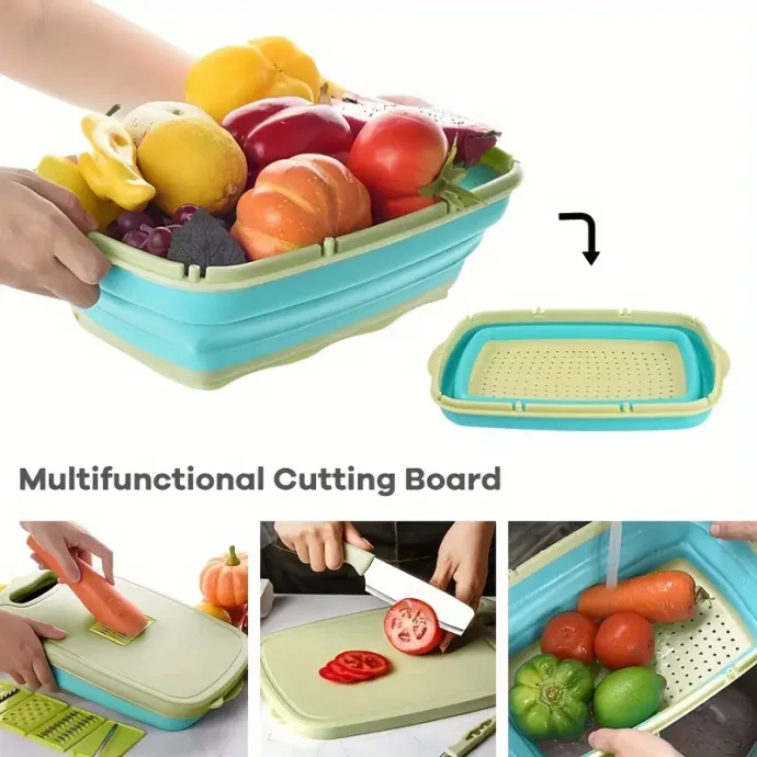 ⁦Planche à Découper Multifonction 9 en 1 - Pratique et Innovante⁩ - الصورة ⁦3⁩