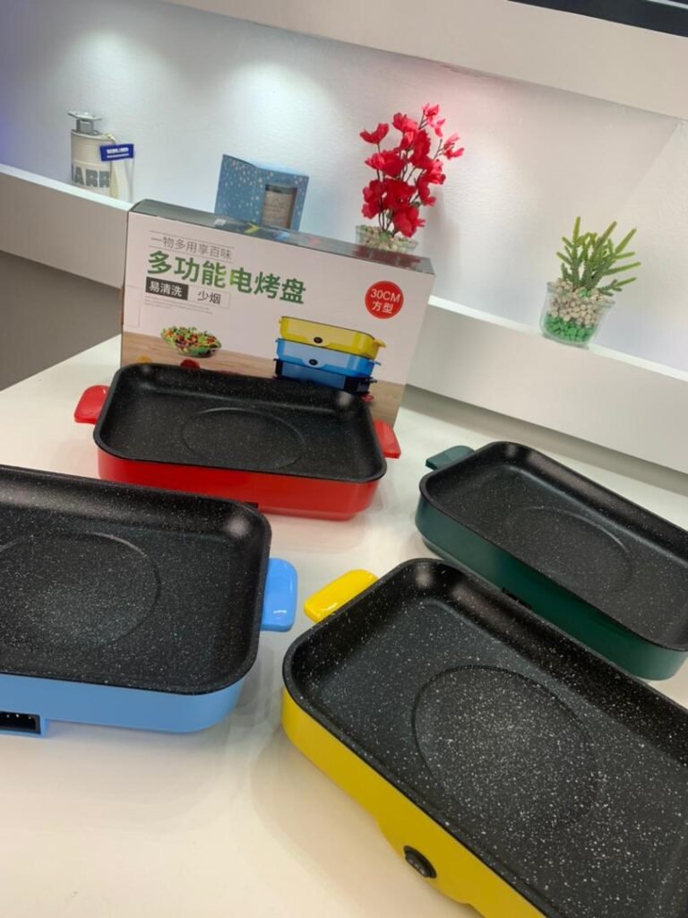 Plaque Teppanyaki - Cuisson Sans Gras, Nettoyage Facile