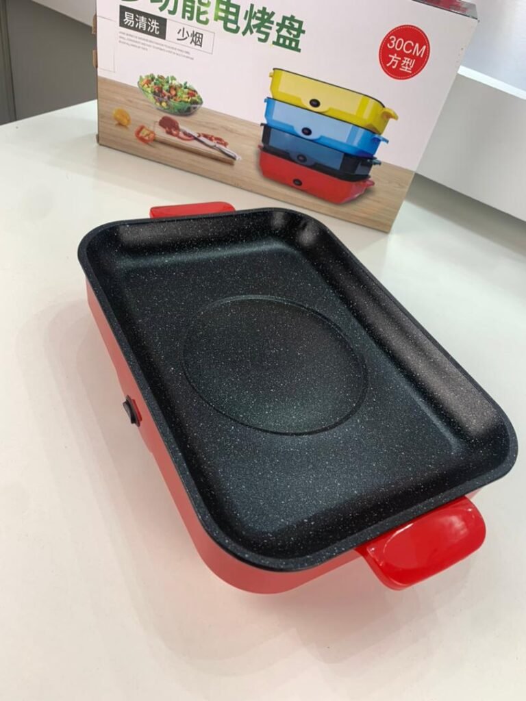 Plaque Teppanyaki - Cuisson Sans Gras, Nettoyage Facile