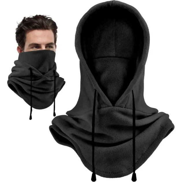 Pack Hiver Cagoule à Capuche & Gants Thermiques – Chaleur, Confort & Protection Totale