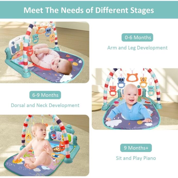 ⁦Tapis d'Éveil Piano Interactif pour Bébé⁩ - الصورة ⁦4⁩