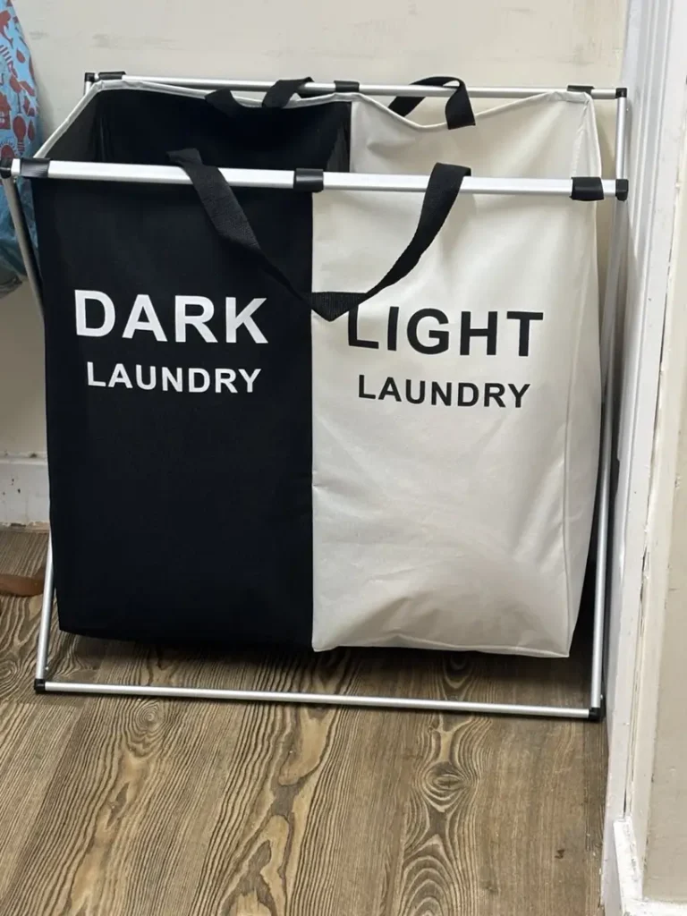 Panier à linge pliable robuste en tissu Oxford durable