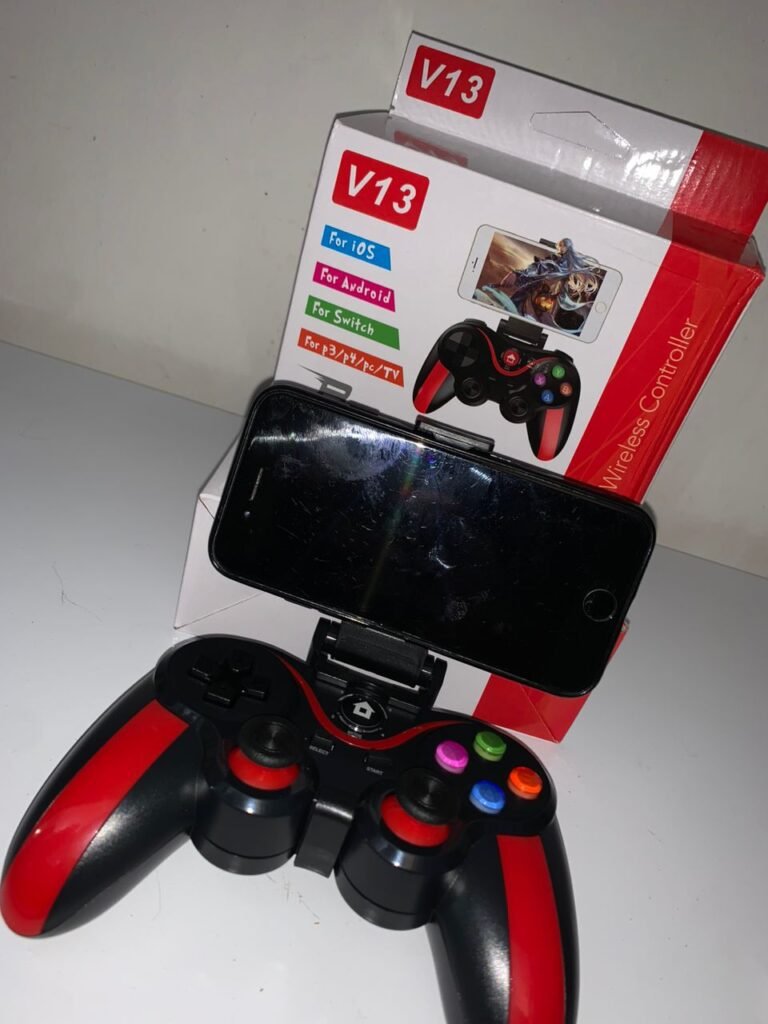 Manette de Jeu Sans Fil - Compatible iOS & Android, Batterie 400mAh