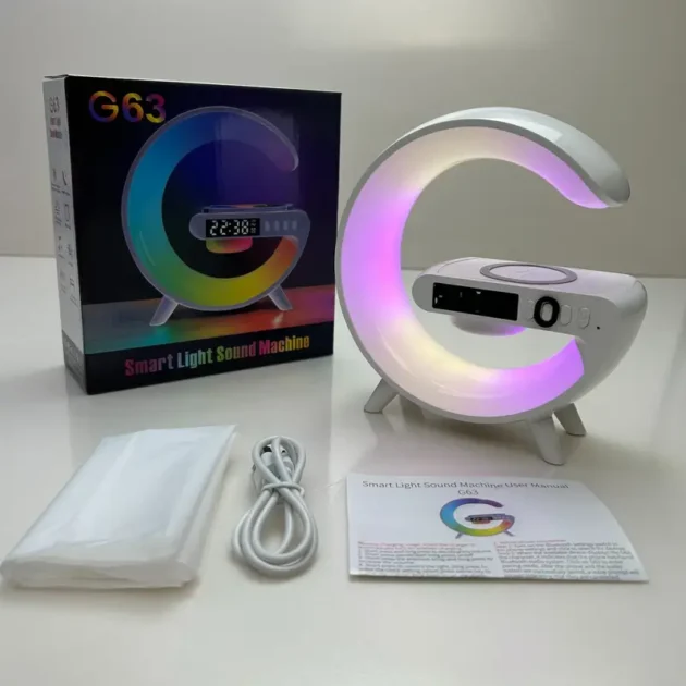 Réveil Bluetooth avec Chargement Sans Fil G63