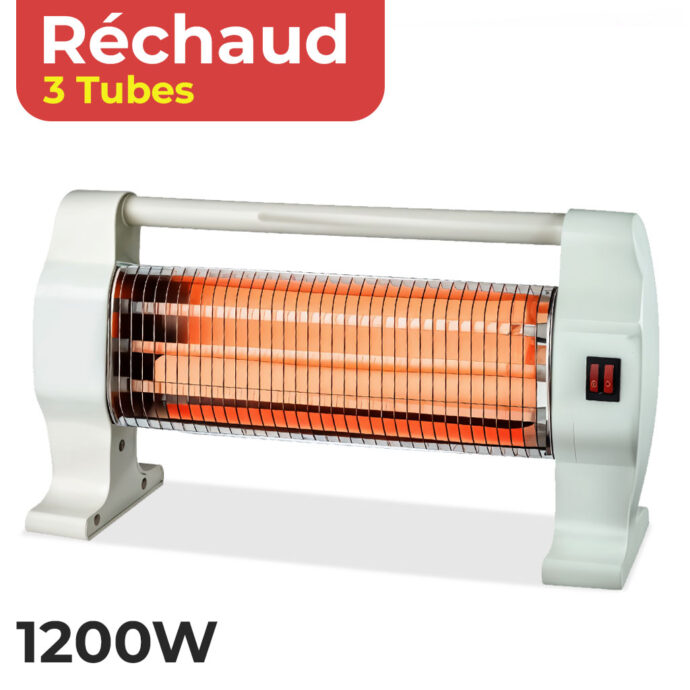 ⁦Chauffage Électrique 1200W Compact⁩ - الصورة ⁦2⁩