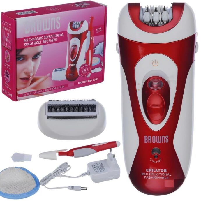 Épilateur Multifonction 3-en-1 Rechargeable