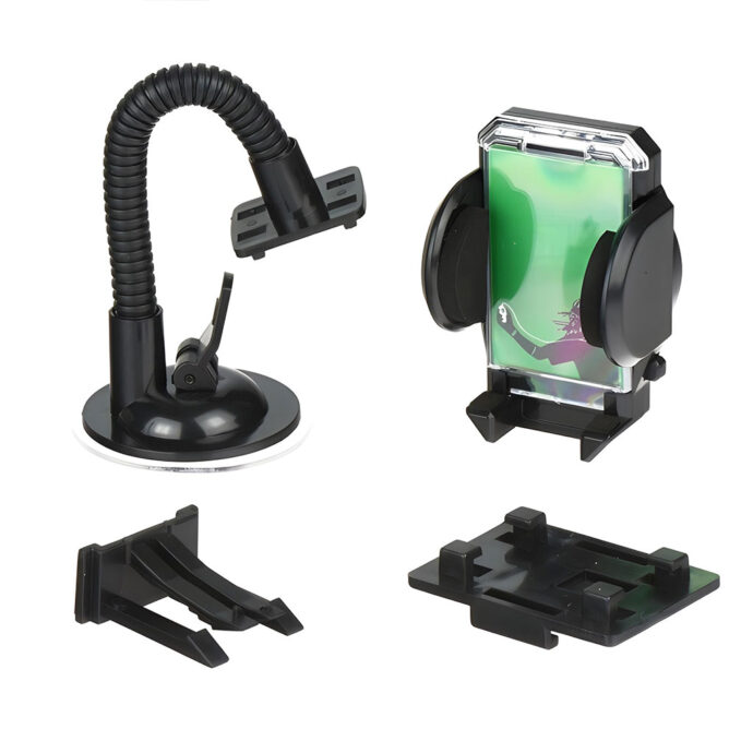 ⁦Support Voiture pour Smartphone - Réglable, Ventouse Forte, Rotation à 360°⁩ - الصورة ⁦2⁩