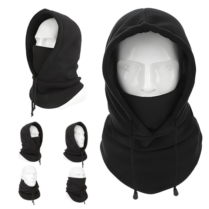 ⁦Cagoule d’Hiver Moto avec Capuche⁩ - الصورة ⁦2⁩