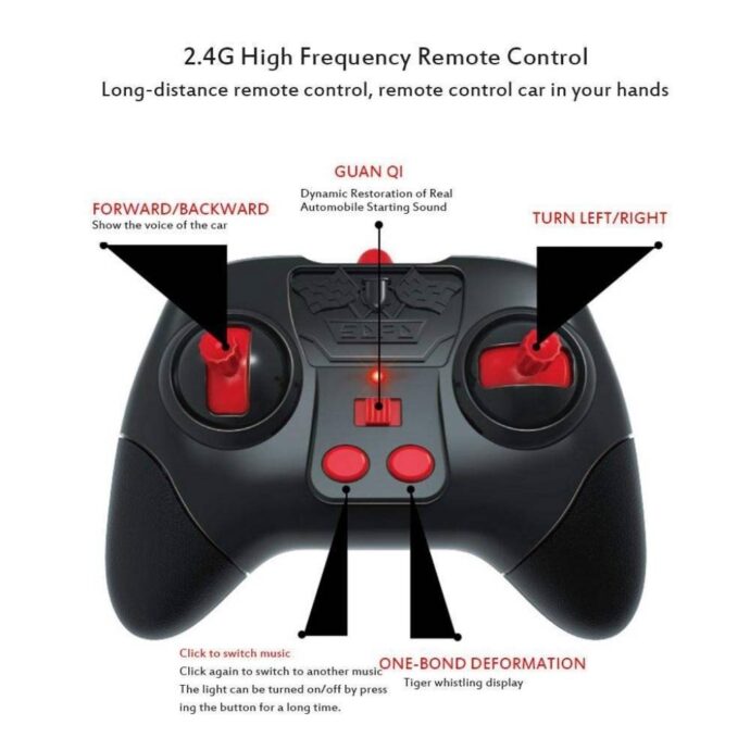 ⁦Voiture Télécommandée 4WD - Contrôle Gestuel & Rotations 360°⁩ - الصورة ⁦6⁩
