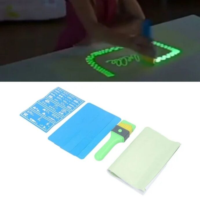 ⁦Pinceau Lumineux Enfant – des Dessins Brillants en Toute Sécurité⁩ - الصورة ⁦4⁩