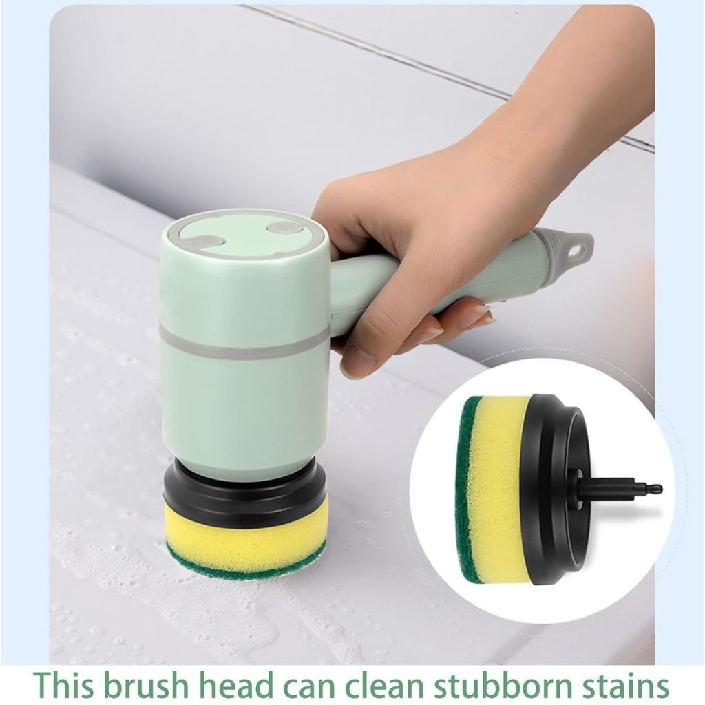 Brosse de Nettoyage Électrique Sans Fil 360° pour un Ménage Sans Effort - الصورة 4