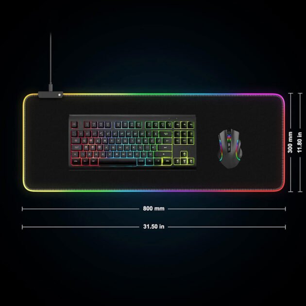 Tapis de souris de jeu RGB Transformez votre expérience de jeu