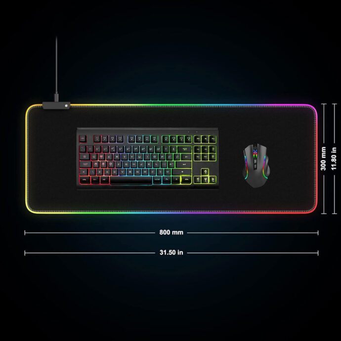 ⁦Tapis RGB Gamer⁩ - الصورة ⁦2⁩