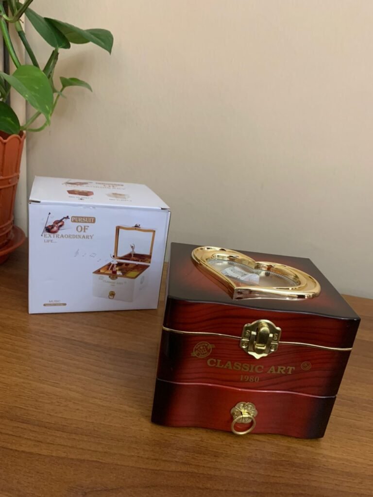 Boîte à Bijoux Musicale en Forme de Piano