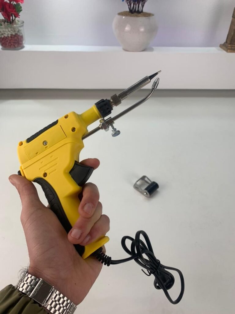 Pistolet à Souder Automatique Portable - 60W, Chauffage Interne, Utilisation à Une Main