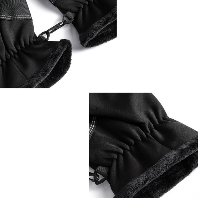 ⁦Pack Gants Thermiques Tactiles + Cagoule d’Hiver – Chaleur & Protection Totale⁩ - الصورة ⁦5⁩