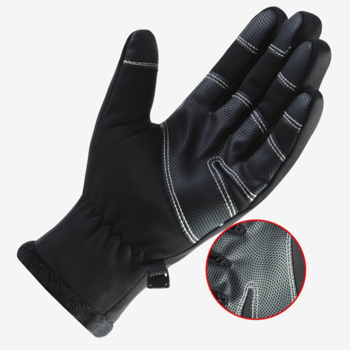 ⁦Pack Gants Thermiques Tactiles + Cagoule d’Hiver – Chaleur & Protection Totale⁩ - الصورة ⁦4⁩