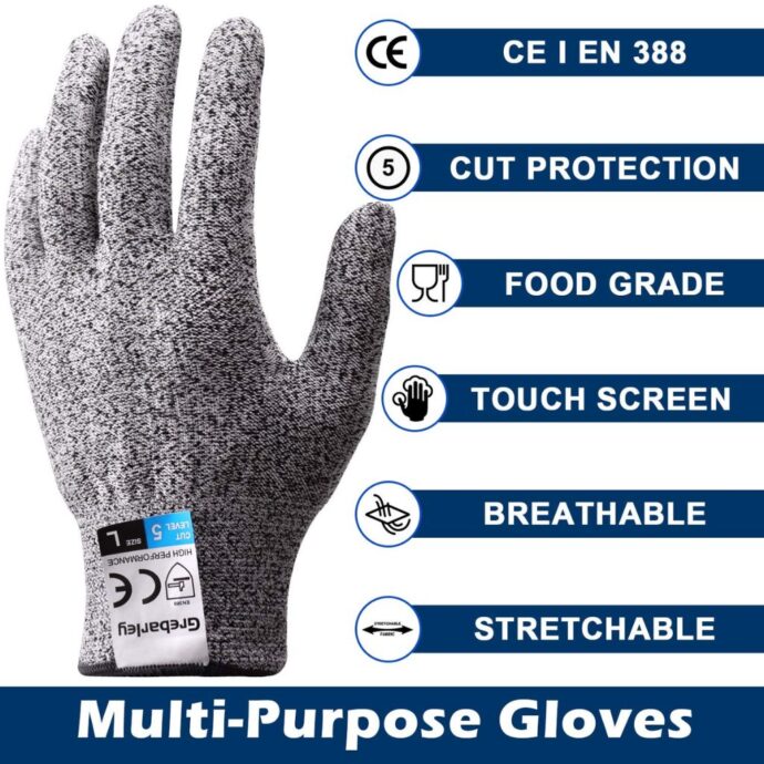 ⁦Gant de Protection Anti-Coupure Grebarley⁩ - الصورة ⁦3⁩