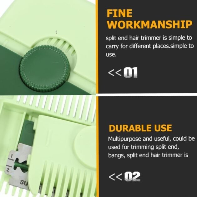 Tondeuse Manuelle pour Pointes Fourchues – Cheveux Sains et Lisses