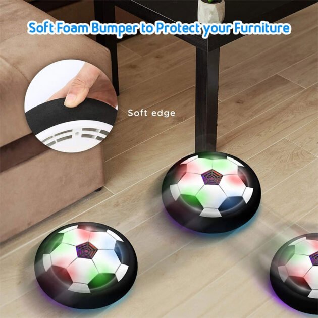 Ballon de football hover LED pour enfants