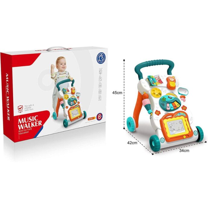 ⁦rotteur Bébé 3-en-1 avec Panneau de Jeu Amovible⁩ - الصورة ⁦5⁩