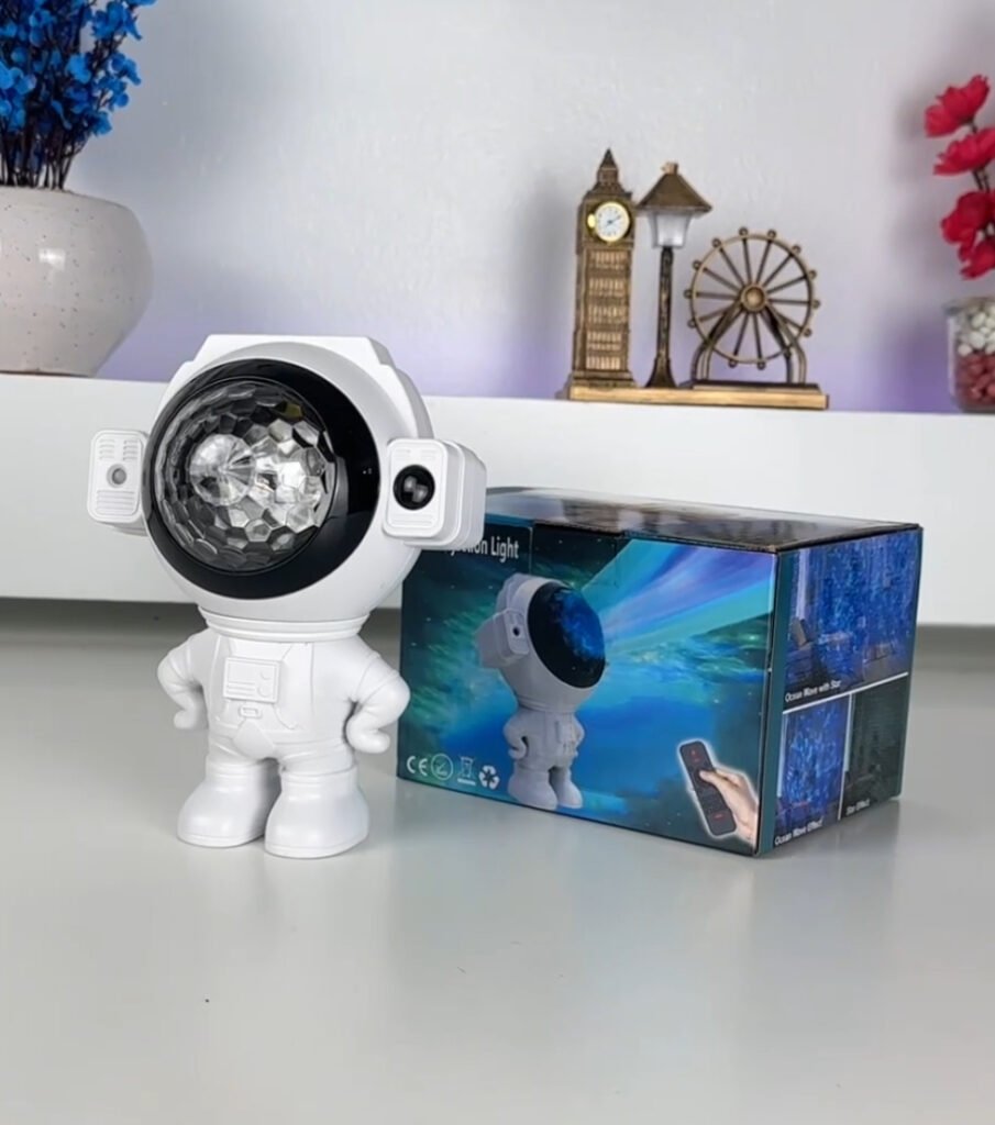 Projecteur Astronaute avec Haut-Parleur Bluetooth