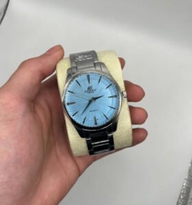 CASIO EDIFICE WATCH – Bleu Clair