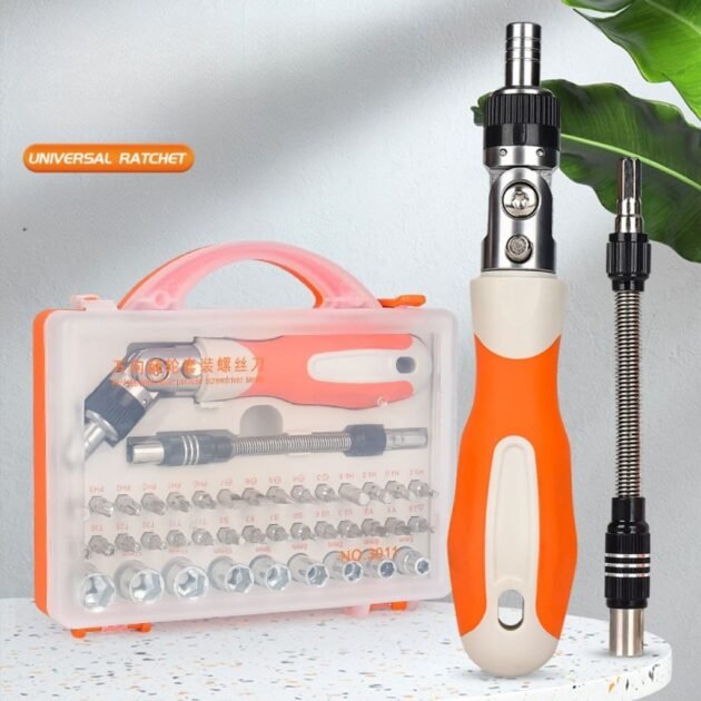 Tournevis à Cliquet Multifonction Haute Résistance 41en1