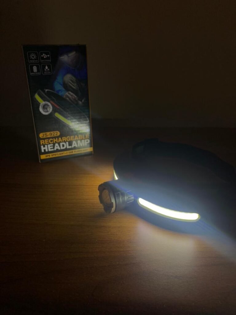 Lampe Frontale LED COB Multifonctionnelle - plusieurs modes d’éclairage