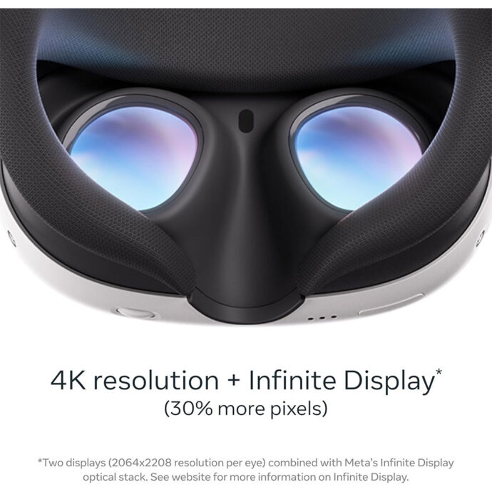 ⁦Meta Quest – Casque Réalité Mixte et VR Nouvelle Génération⁩ - الصورة ⁦2⁩
