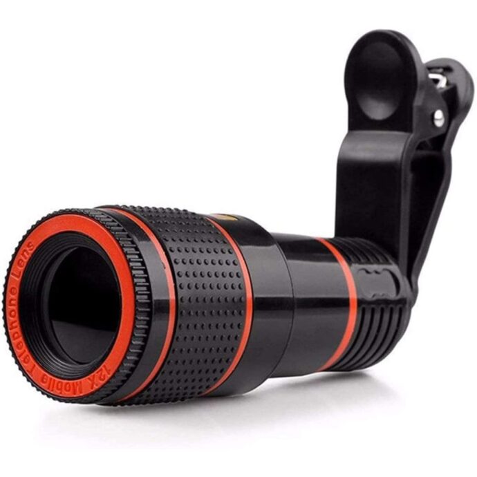 ⁦Objectif Universel Clip-on pour Smartphone avec Zoom Optique 14x⁩ - الصورة ⁦2⁩
