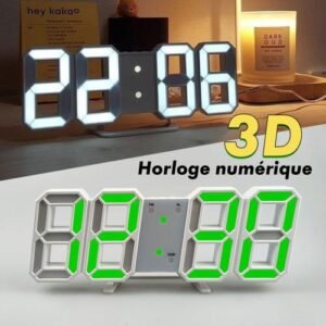 Horloge Murale Numérique pour Mur et bureau