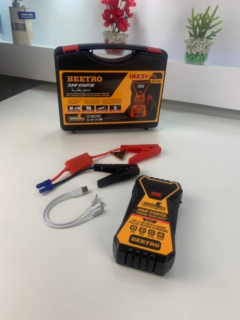 Booster de Batterie 16000mAh - Démarrage Rapide & Recharge USB