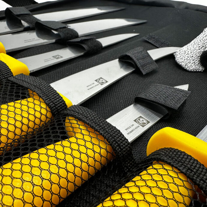 ⁦Kit de Couteaux Pro avec Étui  7 pièces⁩ - الصورة ⁦3⁩