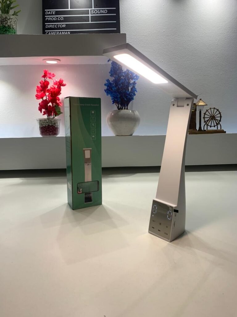 Réveil LED Grand Écran 7,2 Pouces avec Double Alarme