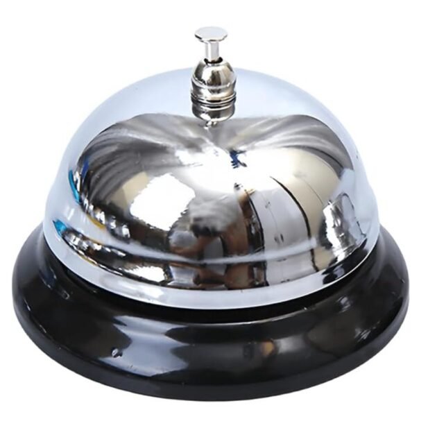 Mini Sonnette d'Appel en Métal Esthétique élégante