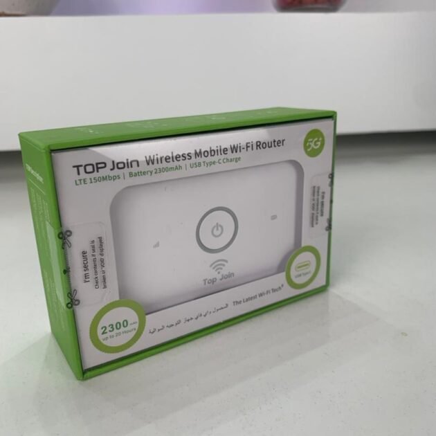 Modem Portable 4G/5G - Wi-Fi Universel, 10 Utilisateurs, 150 Mbps
